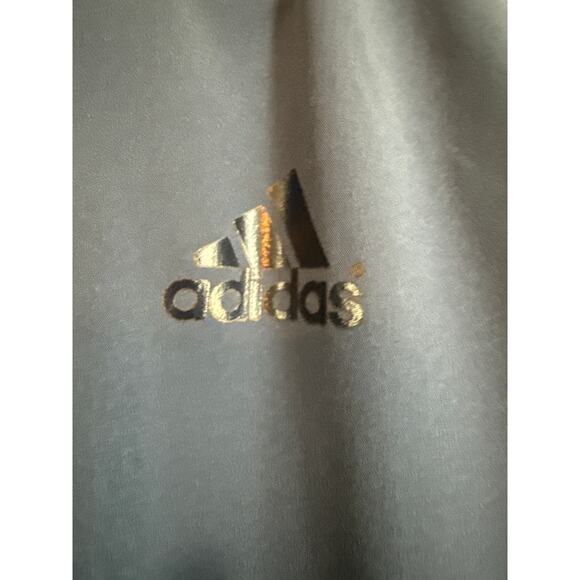 Adidas Men’s Batting Jacket Navy Blue Triple Stripe Size L - Picture 9 of 9